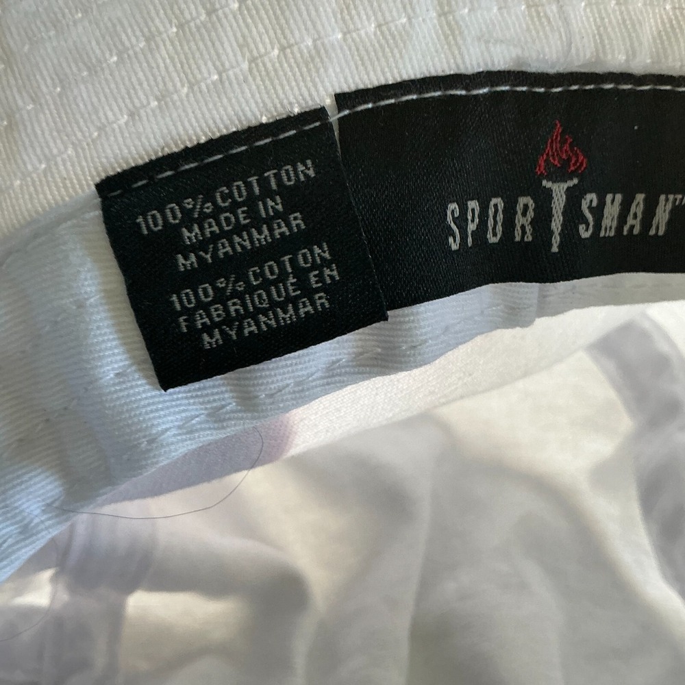 Niagara Falls Bucket Hat Womens White Canvas Sportsman Wide Brim Sun Protection - Picture 6 of 7